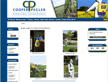 Tablet Screenshot of cooper-pegler.com